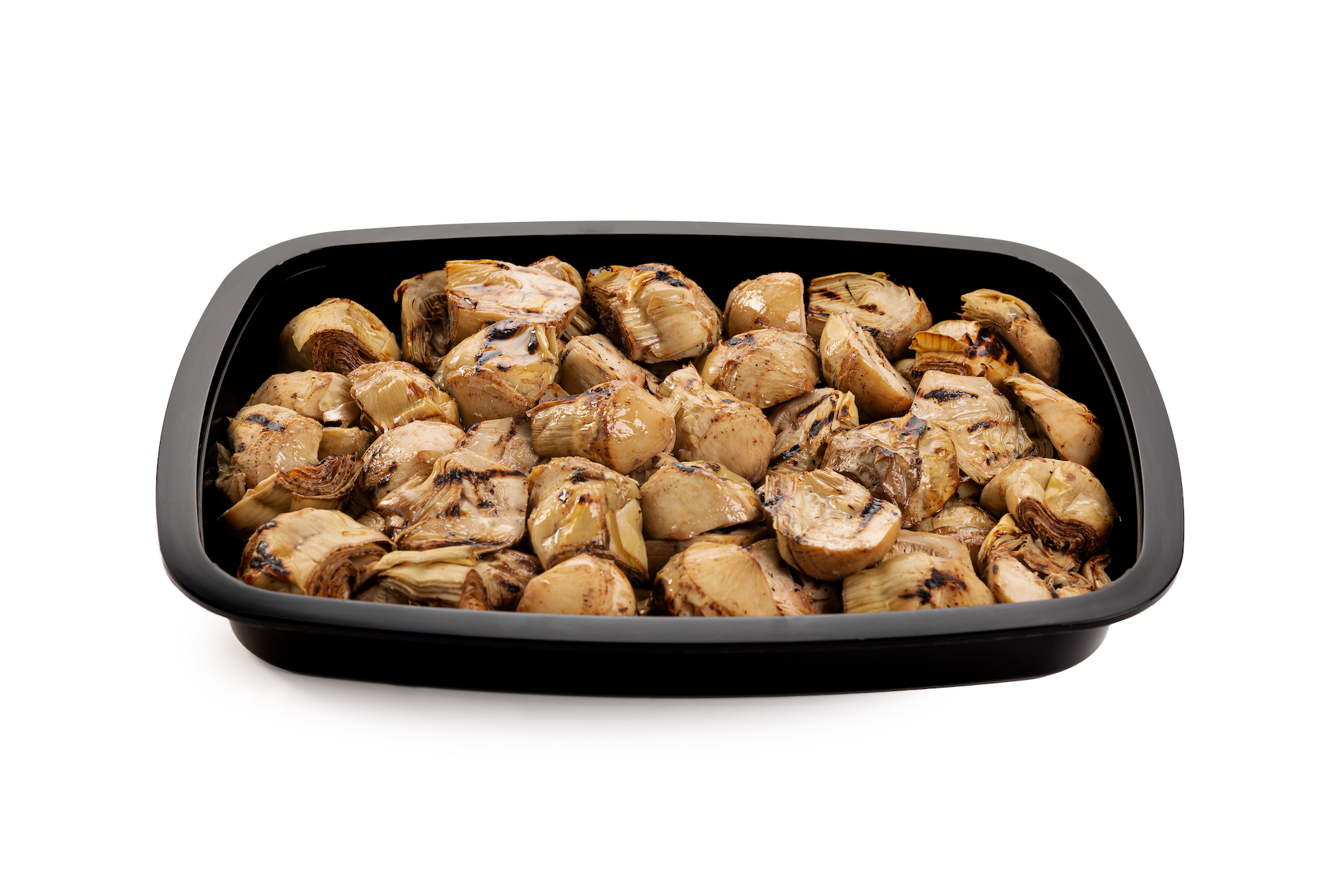 Carciofi spaccati arrostiti